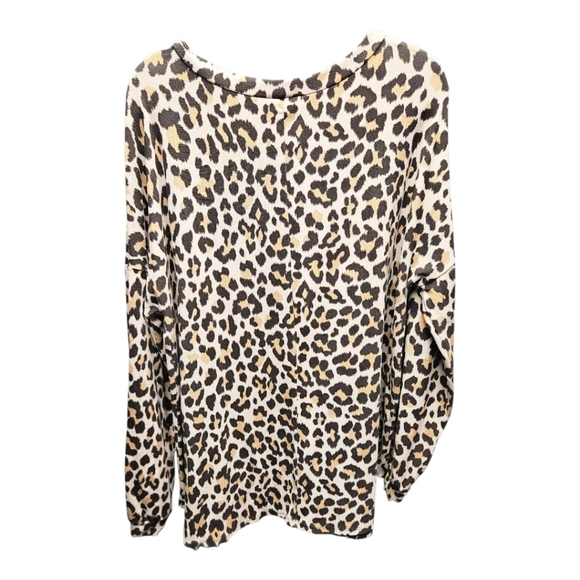 Sew In Love Animal Print Top with Black and Tan 3x Fit 2x - Picture 3 of 3